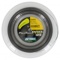 ROLO DE CORDA YONEX POLYTOUR PRO 1.25 - PRETO ROLO DE CORDA YONEX POLYTOUR PRO 1.25 - PRETO